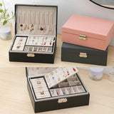 Travel Jewelry Box Earrings Organizer