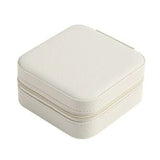 Travel Jewelry Box Organizer Earrings Ring Necklace Holder Case Women