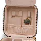 Protect Fleece Compartment Jewelry Storage Box for Travel