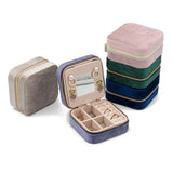 Protect Fleece Compartment Jewelry Storage Box for Travel
