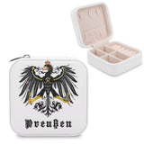 Prussia Flag Earring Box Display Case Organizer Storage
