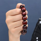 Old Rosewood Prayer Bead Bracelet Men's and Women's Sandalwood