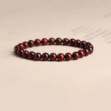 Pterocarpus Santalinus Star Beads Bracelet