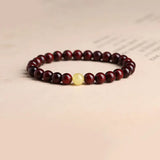 Pterocarpus Santalinus Star Beads Bracelet