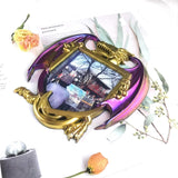 Pterosaur Square Photo Frame Ornament Silicone Mold for Epoxy Resin DIY Craft