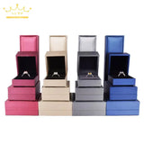 PU Brushed Leather Jewelry Display Box for Rings Necklaces Bracelets