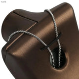 PU Leather Neck Display Stand Bust Model Jewelry Pendant Shelf
