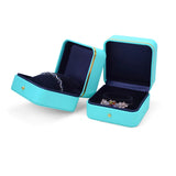 PU Wedding Ring Jewelry Packaging Storage Case Holder