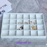 Earrings Cufflinks Organizer Holder Tray Jewelry Case