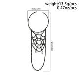 Punk Geometric Charm Upper Arm Bracelet for Women Jewelry