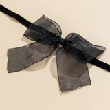 Bowknot Charm Necklace Choker Women Chain Jewelry Collar Party