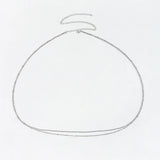 Herringbone Belly Chain for Women Waist Chain Belt Body Chain Sexy Thin Chain