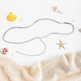 Herringbone Belly Chain for Women Waist Chain Belt Body Chain Sexy Thin Chain