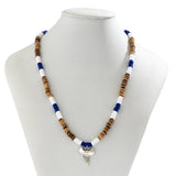 Hip Hop Mix Wood Beads Choker Necklace for Men