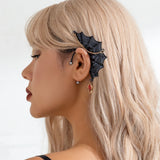 Hip Hop Small Animal Charm Ear Clip Leaf Earrings