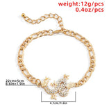 Kpop Dragon Pendant Bracelet Cuban Link Chain Unisex Wrist Jewerly