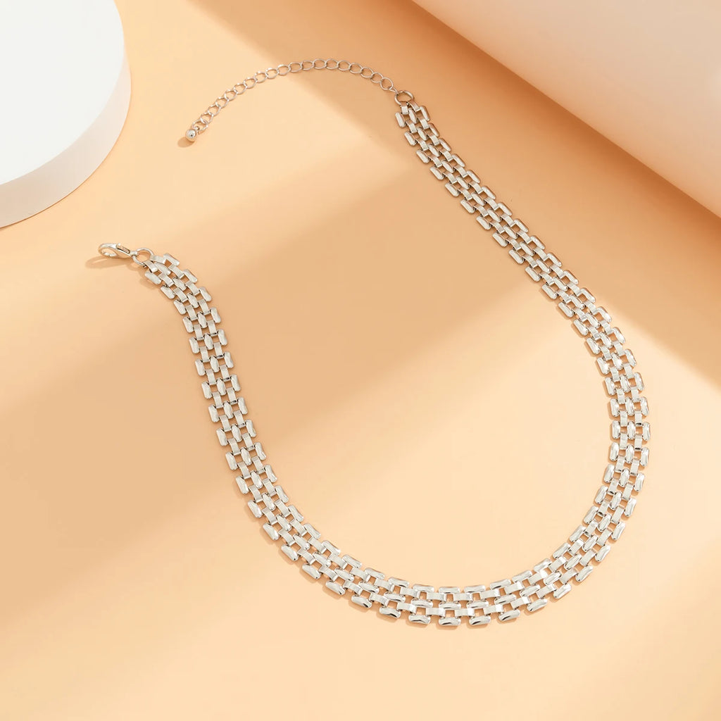 Punk Thick Chains Necklace for Women Choker Necklaces Jewelry