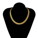 Punk Thick Chains Necklace for Women Choker Necklaces Jewelry