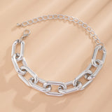 Thick Chunky Link Chain Necklace for Women