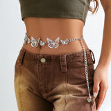Butterfly Charm Waist Chain for Women Bikinis Y2K Accessories