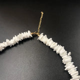 Boho Hawaiian Puka Shell Surfer Choker Necklace