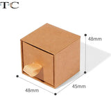 Pull-Out Jewelry Packing Box for Ring Earrings