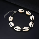National Wind Metal Shells Hand-woven Bracelet - Unisex
