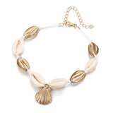 National Wind Metal Shells Hand-woven Bracelet - Unisex