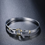 925 Sterling Silver Cuff Bracelet for Women Men Jewelry