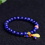 Lapis Lazuli Bracelet Agate Beeswax Rose Agate Rouge Natural Stone
