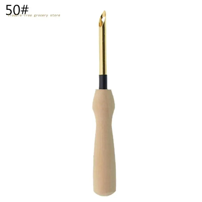 Wooden Handle Punch Needle Knitting Embroidery Pen DIY Tool Sewing