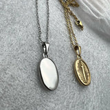 Punk Anchor Sword Necklace 18K Plated Stainless Steel