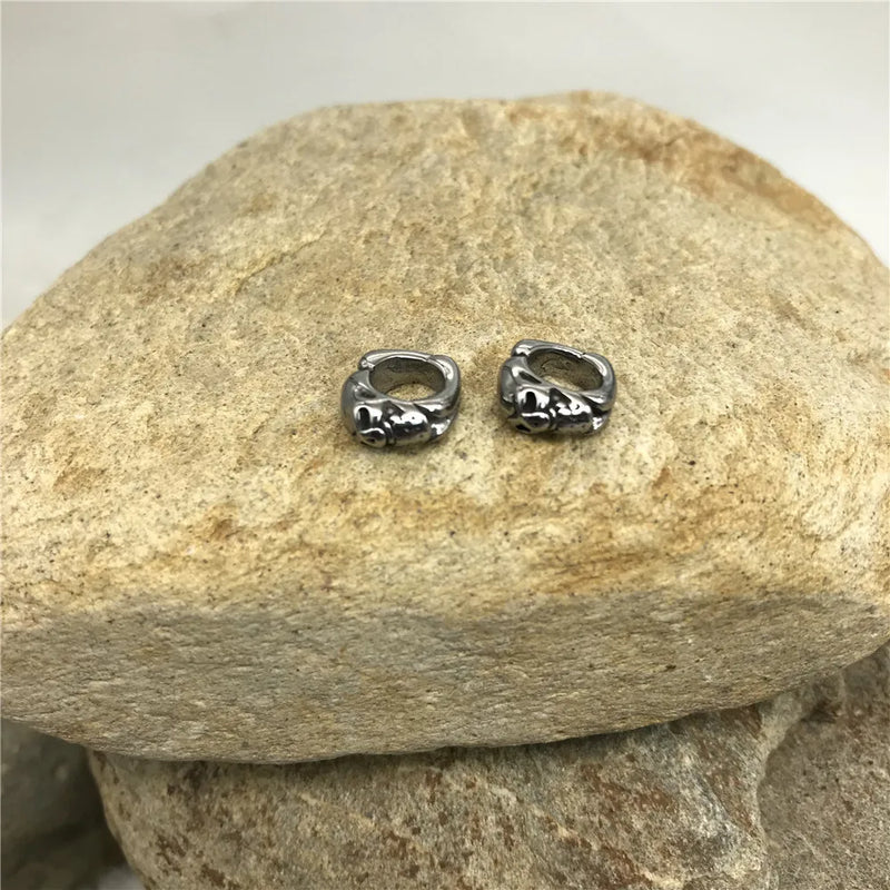 316L Stainless Steel Skull Beads for Bracelets
