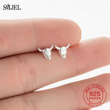 925 Silver Tennis Racket Stud Earrings Music Sport Jewelry Gift