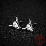 925 Silver Tennis Racket Stud Earrings Music Sport Jewelry Gift