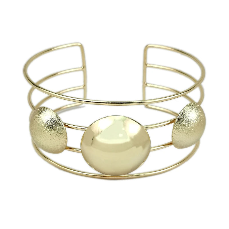 Punk African Metal Bib Necklace For Women