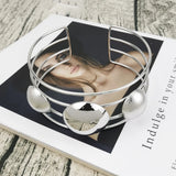 Punk African Metal Bib Necklace For Women