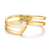 Punk Alloy Statement Cuff Bangles Bracelets For Women Jewelry