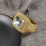 Punk Alloy Statement Cuff Bracelets For Women