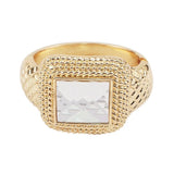 Punk Alloy Statement Cuff Bracelets For Women