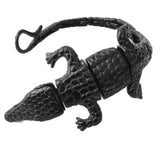 316L Stainless Steel Crocodile Biker Bracelet 8.26inch