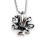 Punk Animal Octopus Necklace Stainless Steel Titanium Non-Fading Pendant