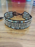 Punk Bangles Hiphop Couples Tibetan Beads Bracelet