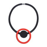 Punk Big Circle Choker Necklace Casual Wear Jewelry Neck Chains