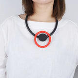 Punk Big Circle Choker Necklace Casual Wear Jewelry Neck Chains