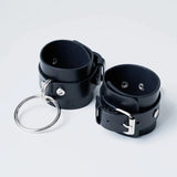 Punk Bondage Leather Harness Pearl Bracelet