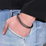 Punk Bracelet Stainless Steel Snake Chain Link Bracelet Women Men Jewelry GS0078