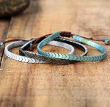 Punk Bracelets Mens Womens Friendship Bracelets Couples
