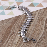 Punk Centipede Stainless Steel Bracelet for Men Women