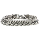 Punk Chain Link Stainless Steel Couple Bracelet